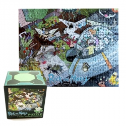 Puzzle 300 szt. Rick and Morty LC Exclusive